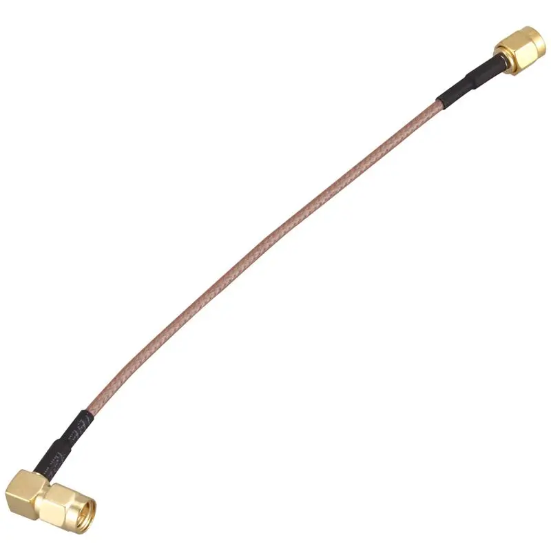 6 Inch SMA Male To SMA Right Angle Male Plug Jumper Pigtail Cable RG316 & 6.5 Inch Length SMA Male To SMA Male Cable