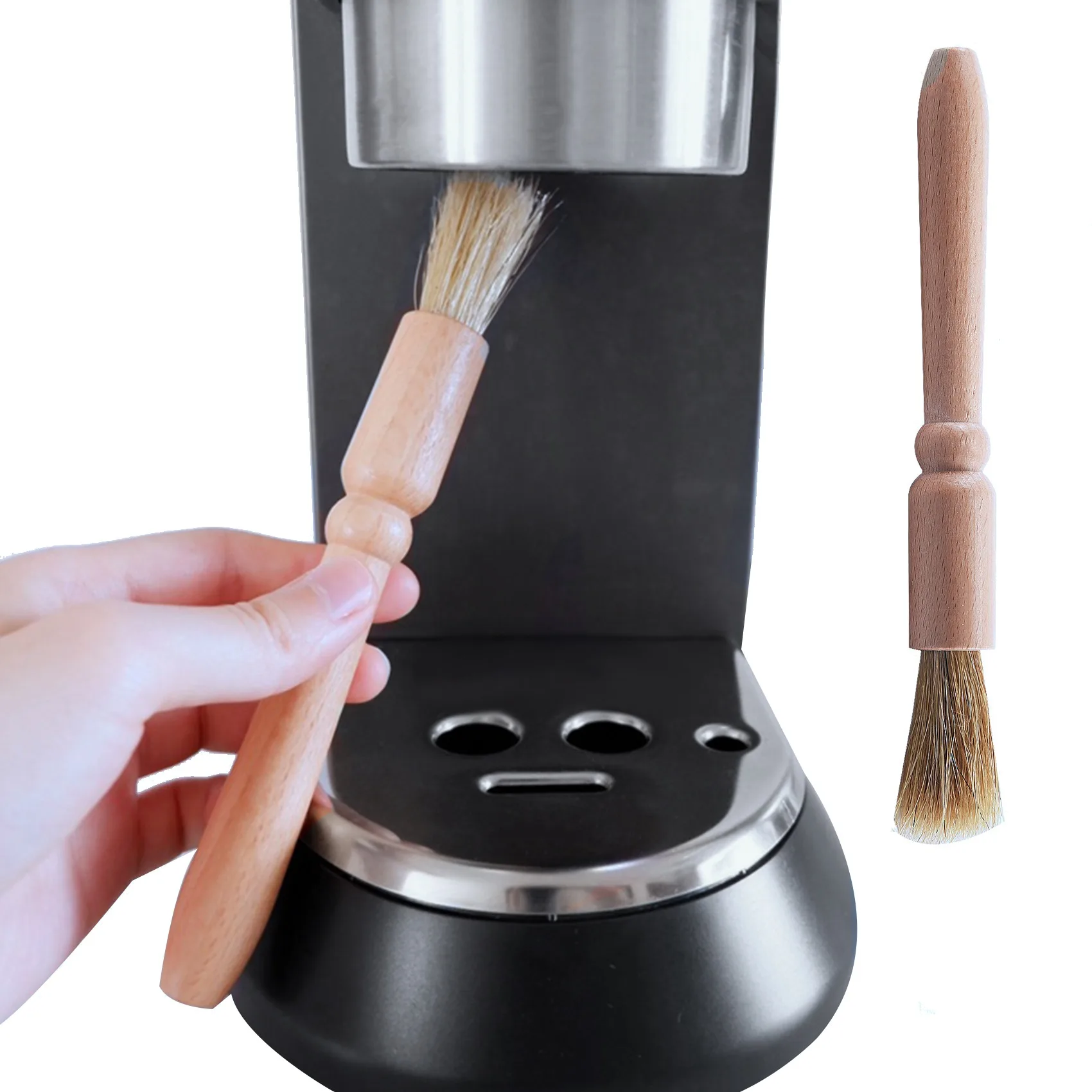 4 Pcs Coffee Machine Cleaning Set Coffee Grinder Brush Coffee Machine Group Cleaning Brush