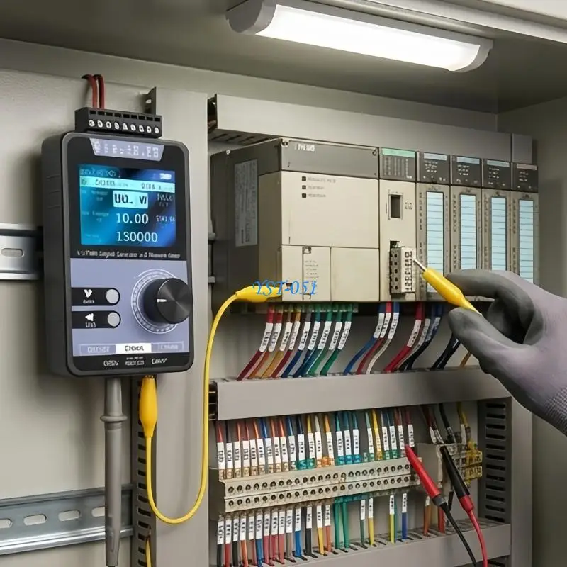 E15A Industrial Testing Meter with Screen Readout, USB 5V Input and 24V Input for Current Output and Control Circuit Service