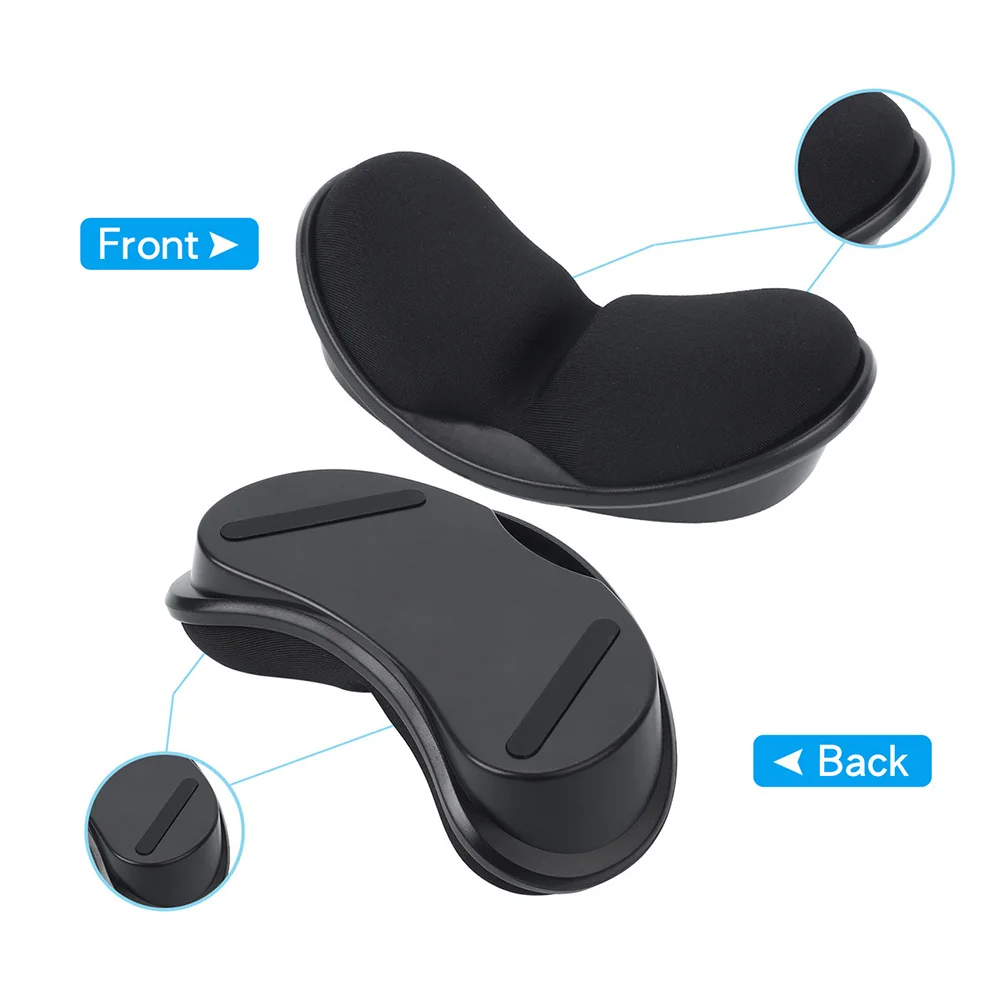 

Foam Mouse Pad Ergonomic Wrist Support Non-Slip Base For Computer Laptop Gaming Gaming Mouse Pad Office Use Black