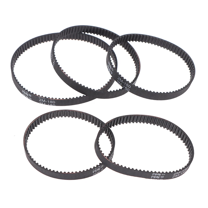 2pcs Timing Drive Belt 2GT/2M Perimeter 140 142 150 160 180mm Width 6mm Synchronous Conveyor Spare Part For Vaccum Cleaner