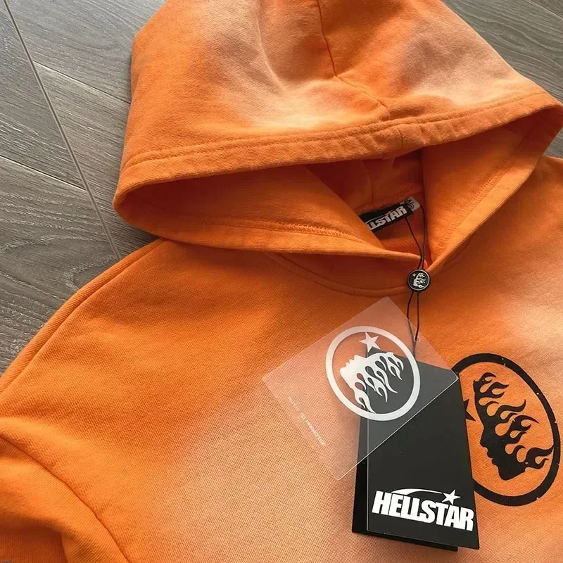 Hellstar  Fire Orange Hoodie