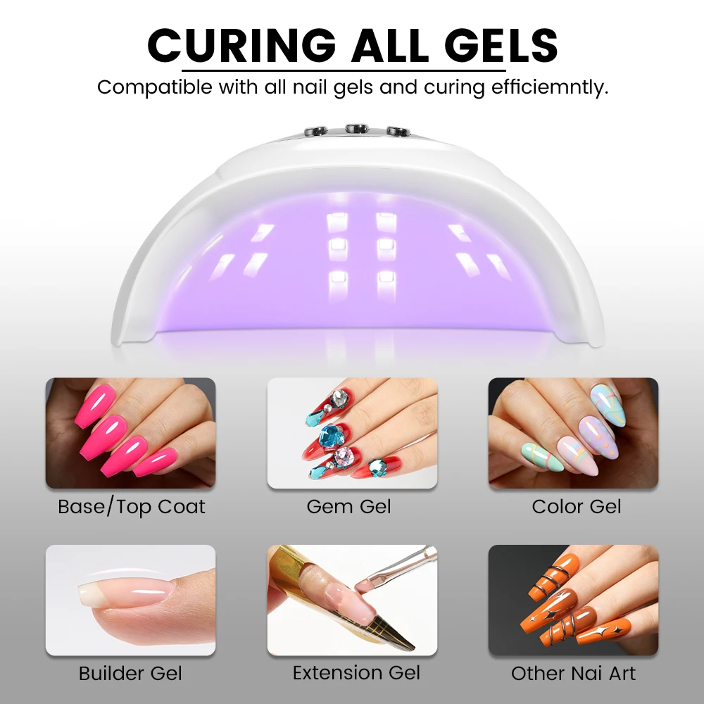 24LEDs UV LED Nail Lamp USB Potable Nails Dryer Machine Nail Home Use Light Uv Gel Varnish Manicure Drying Equipment Tools