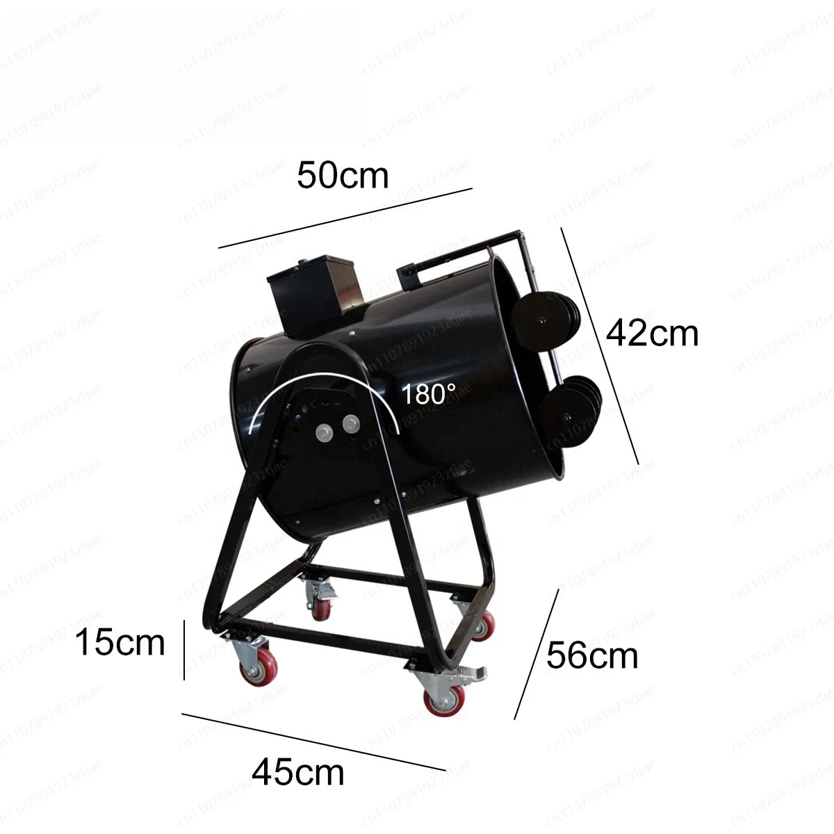 No Operator Needed Fluorescent Colored Ribbon Blower Powerful Atmospheric Streamer Reaches 8-10m Stage Ribbon  Machine