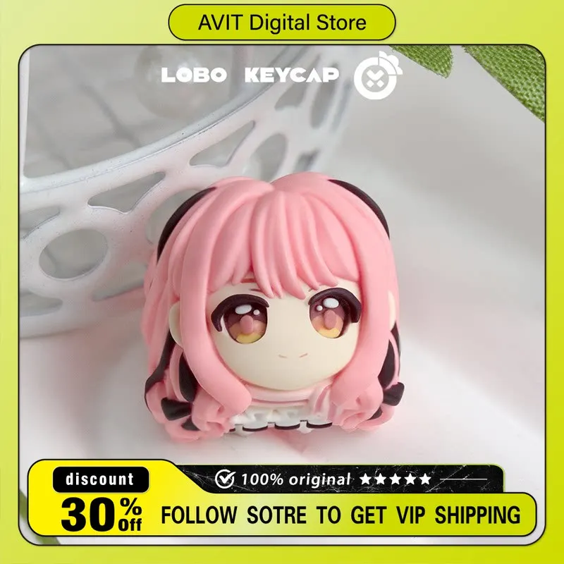 

Клавишный кейкап Infinity Nikki: милый кастомный декор для одной клавиши ESC, идеальный подарок для любителей механических клавиатур и аниме.