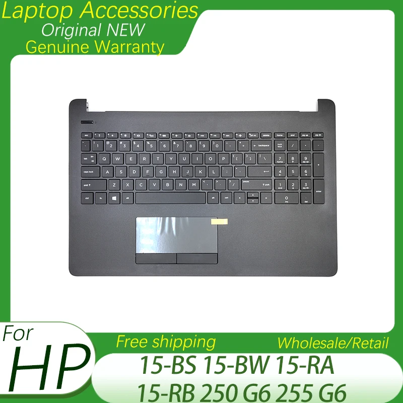 NEW Orignal Keyboard For Laptop For HP 15-BS 15-BW 15-RA 15-RB 250 G6 255 G6 HP Notebook Table PC Palmrest Keyboard Grey