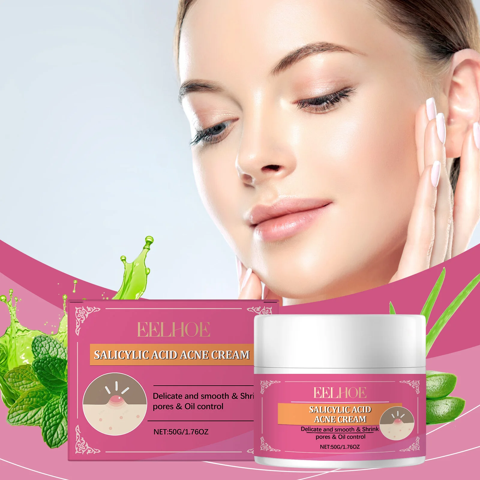 

Salicylic Acid Cream – Gently clarifies, soothes & hydrates skin