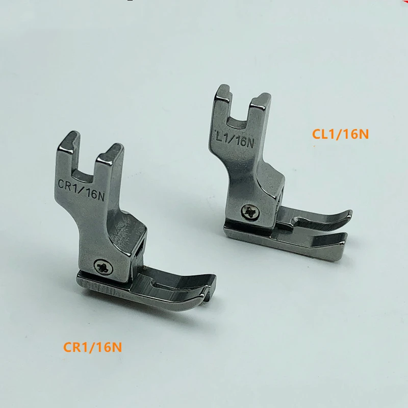 CR1/16N CR1/32N CL1/16N CL1/32N Industrial Sewing Machine Right Left Compensating Presser Foot Made By Steel Lockstitch Standard