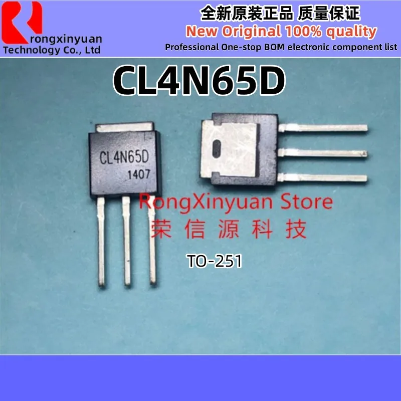 CS1N60 CS1N60A3H CS1N60C3H 1N60 CS2N60 CS2N60A3H 2N60 CS4N60 CS4N60A3HD 4N60 CL4N65D 4N65 CFU4N60 HX1N60 TO-251 100%, 10 개, 신제품