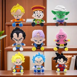 2024 Hot Sale 20cm Dragon Ball Japan Anime Plush Toy Cartoon Role Goku Vegeta Piccolo Gohan Cute Figure Stuffed Dolls Child Gift