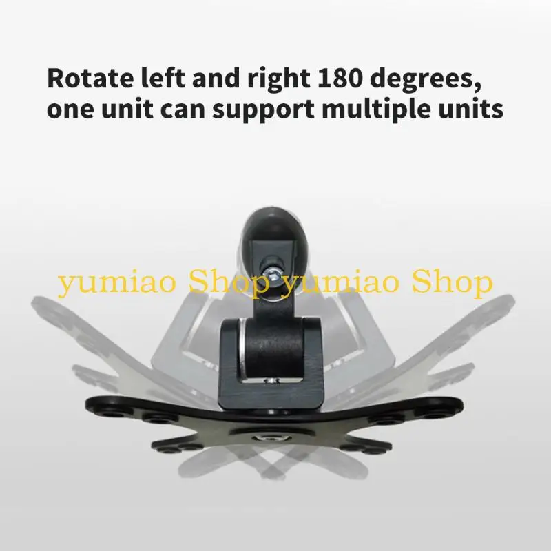 

587B Adjustable Screen Stand Adapter Wall Mount Bracket 1/4" Screw Hole to VESA