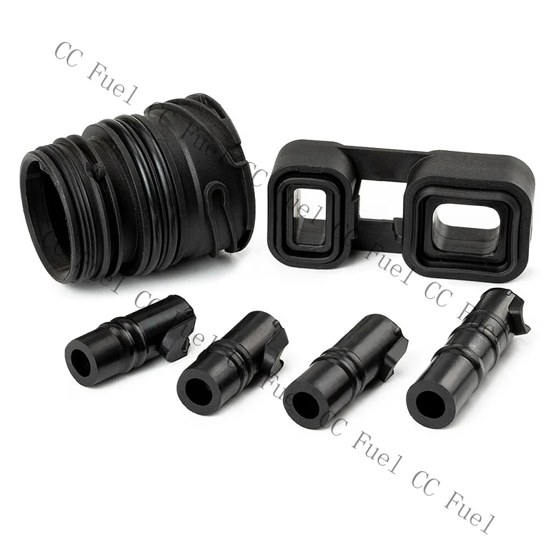 C+ 6PCS New Valve Body to case Sleeve Seal kit Mechatronic Fit For BMW 6HP19 6HP21
