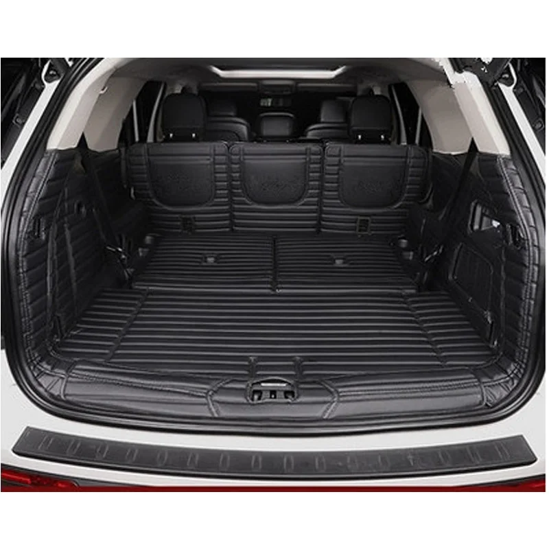 Top quality! Custom special car trunk mats for Hyundai Palisade 7 8 seats 2023-2020 boot carpets cargo liner cover,Free shipping