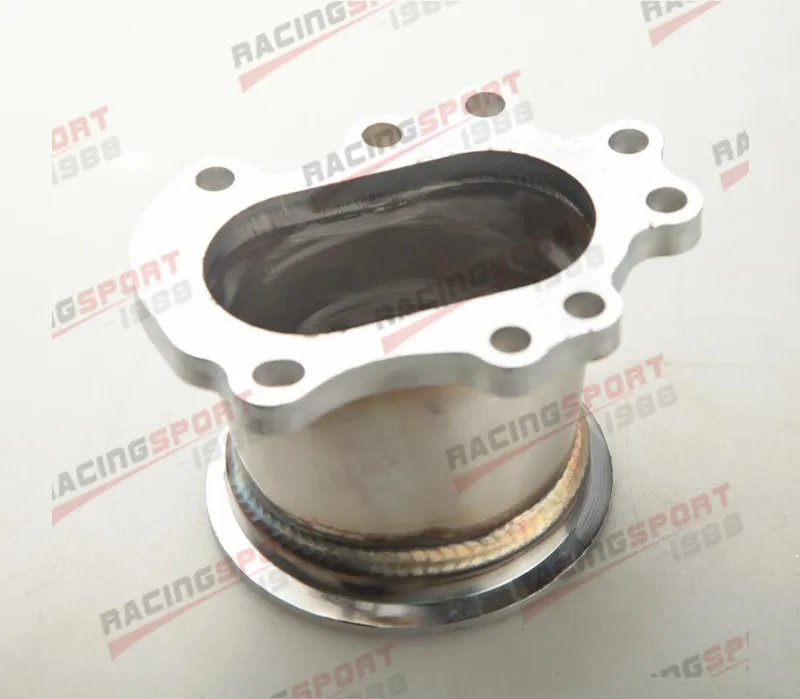 

Адаптер разрядного фланца турбонаддува T25 T28 GT25 GT28 до зажима V-образного диапазона 2,5 дюйма