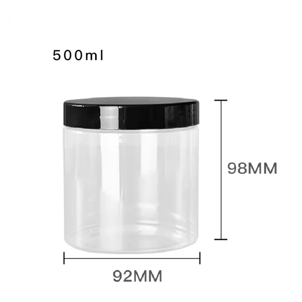 حاوية مستحضرات تجميل مع عبوة سوداء قابلة لإعادة الملء ، برطمانات كريمة بلاستيكية فارغة 89 ديا ، غطاء من من من من من من من من من أجل من من من من من من من من من ؟