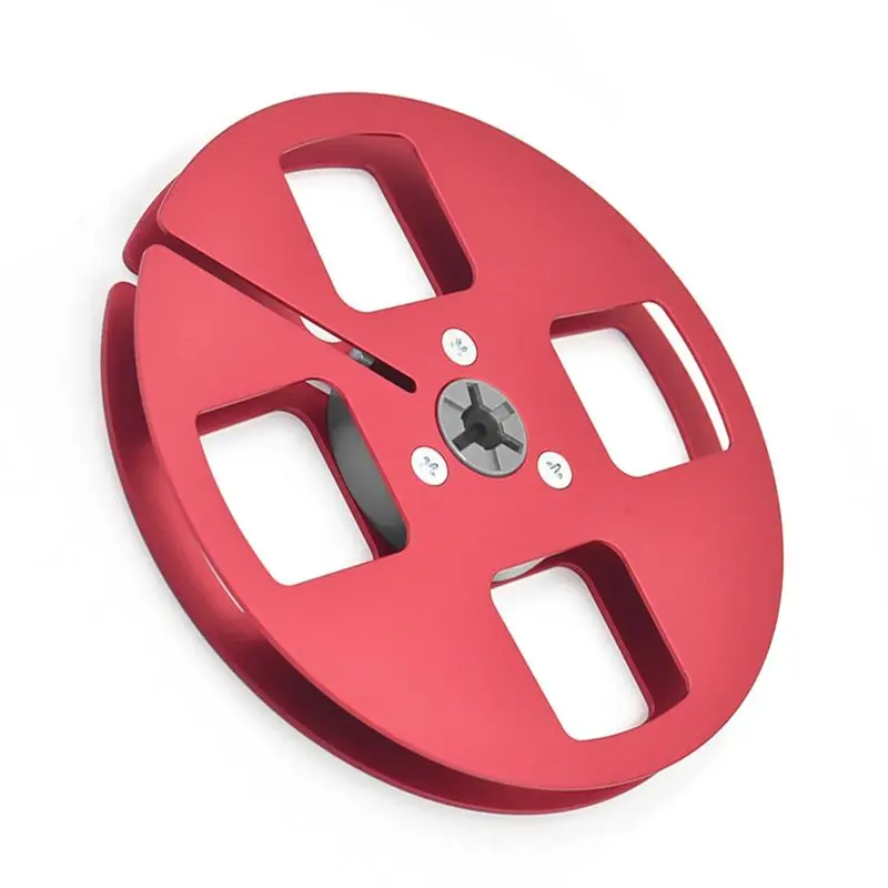 B27B For Studer Revox Reel To Reel Recorder Compatible 5 Inch Empty Reel Aluminum Alloy Sound Tape With 4 Hole For 1/4 Inch Tape