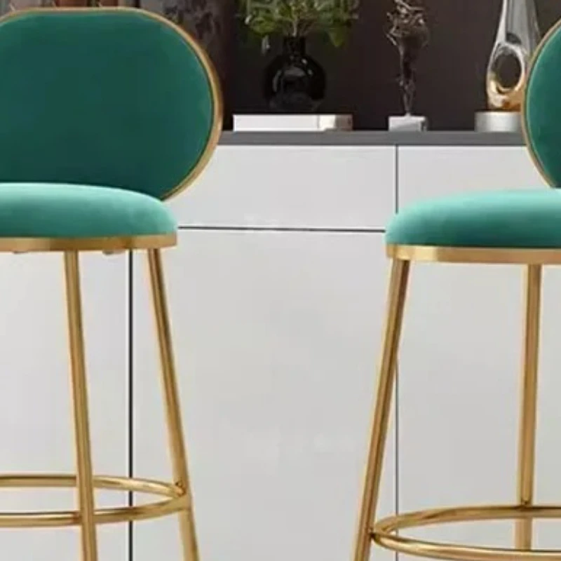 

Chair Furniture Counter Kitchen Stools Chairs Bar Stool Tauretes De Barra Para Bar Elegant Golden Chairs Height Kitchen Home