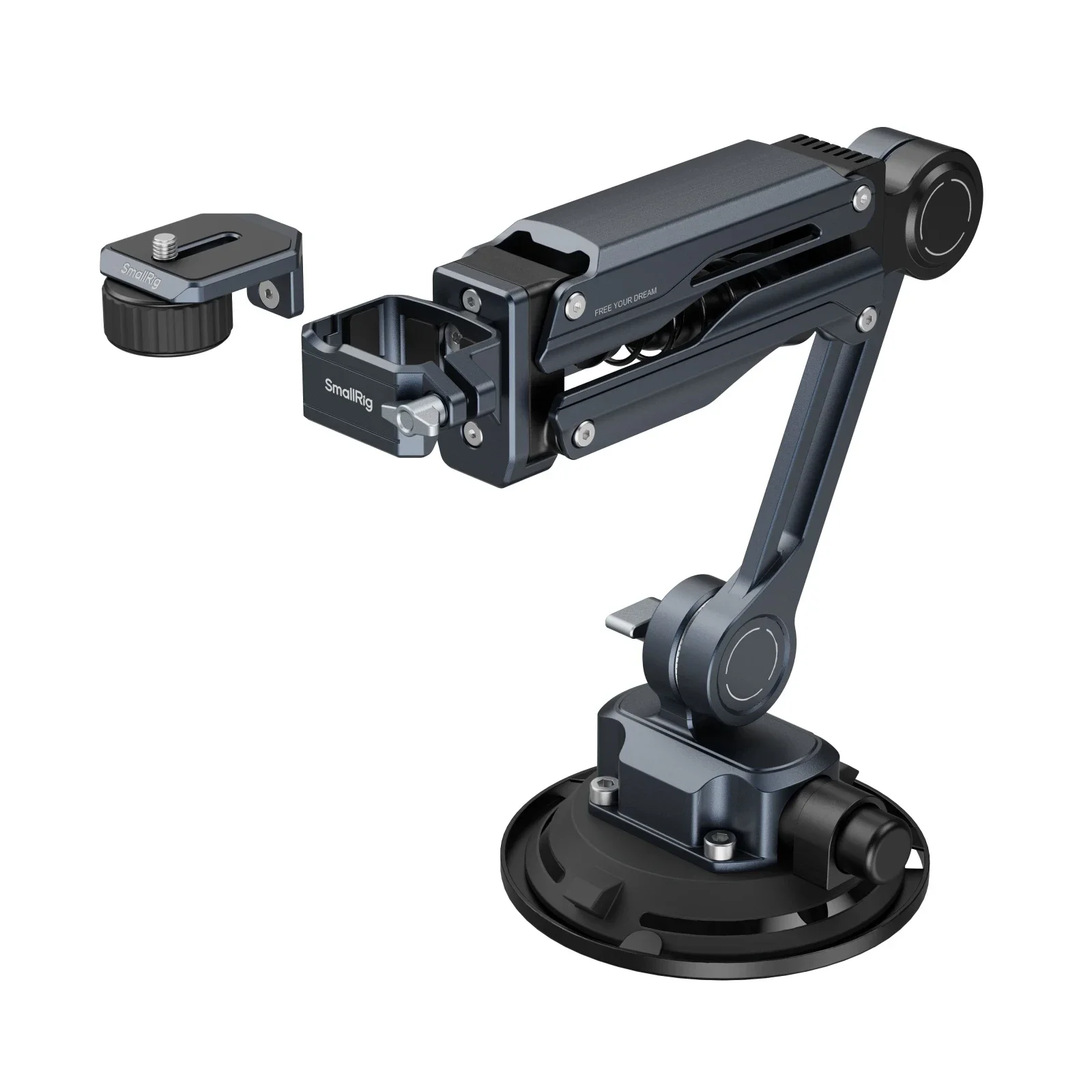 Smallrig سيارة اطلاق النار امتصاص الصدمات شفط كأس جبل ل DJI Osmo جيب 3 GoPro HERO13 Insta360 X4 ملحقات الكاميرا الرياضية