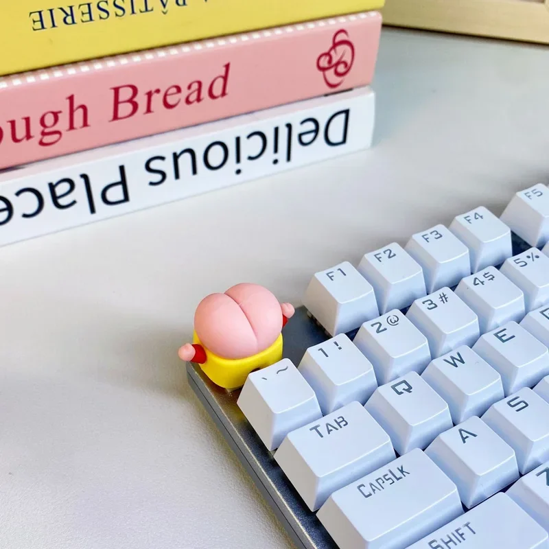 

Creative Cute Cartoon Universal Mechanical Keyboard Keycaps Cute Unique Personalized Keyboard Decoration