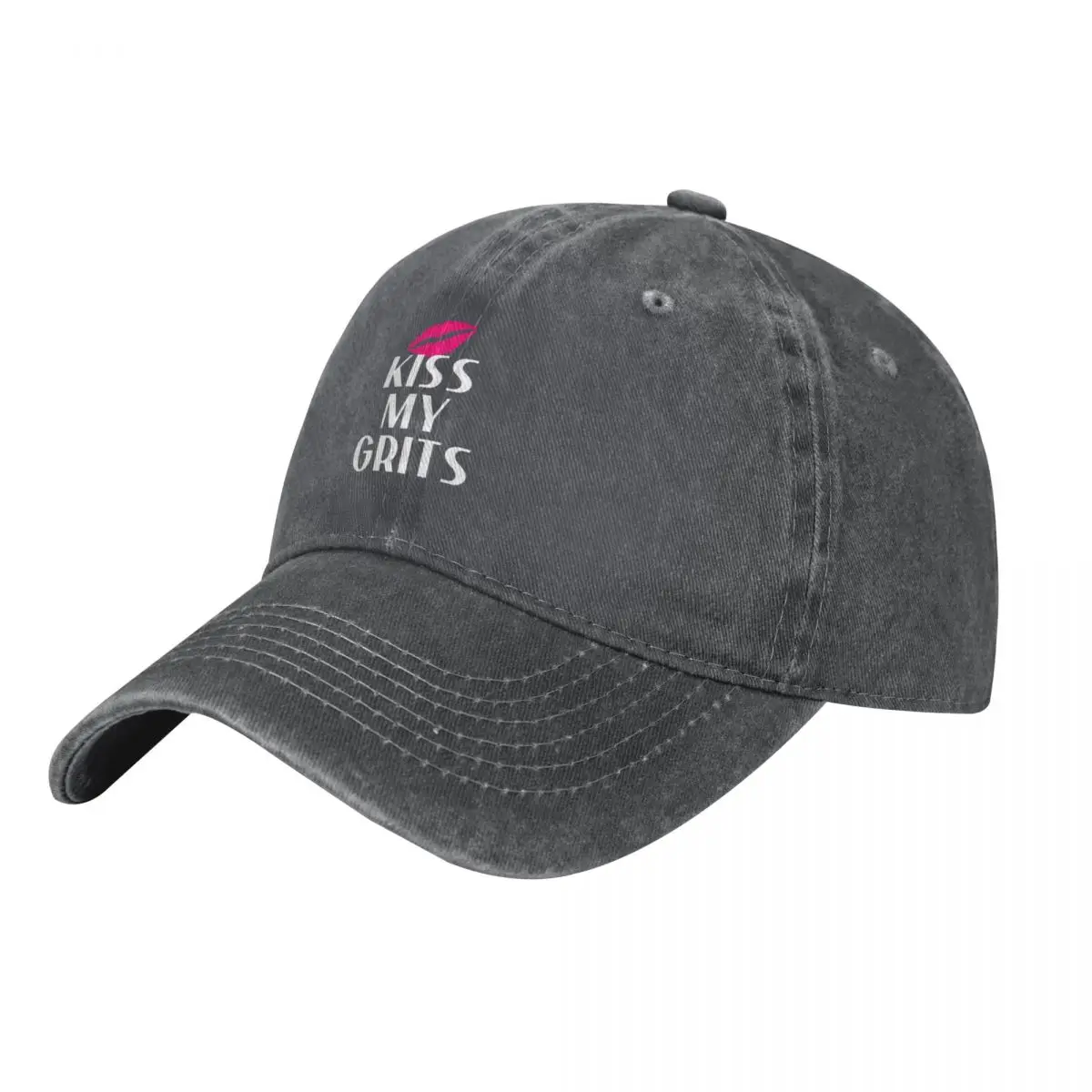 

Kiss My Grits Baseball Cap Beach Bag Rave Women Men's