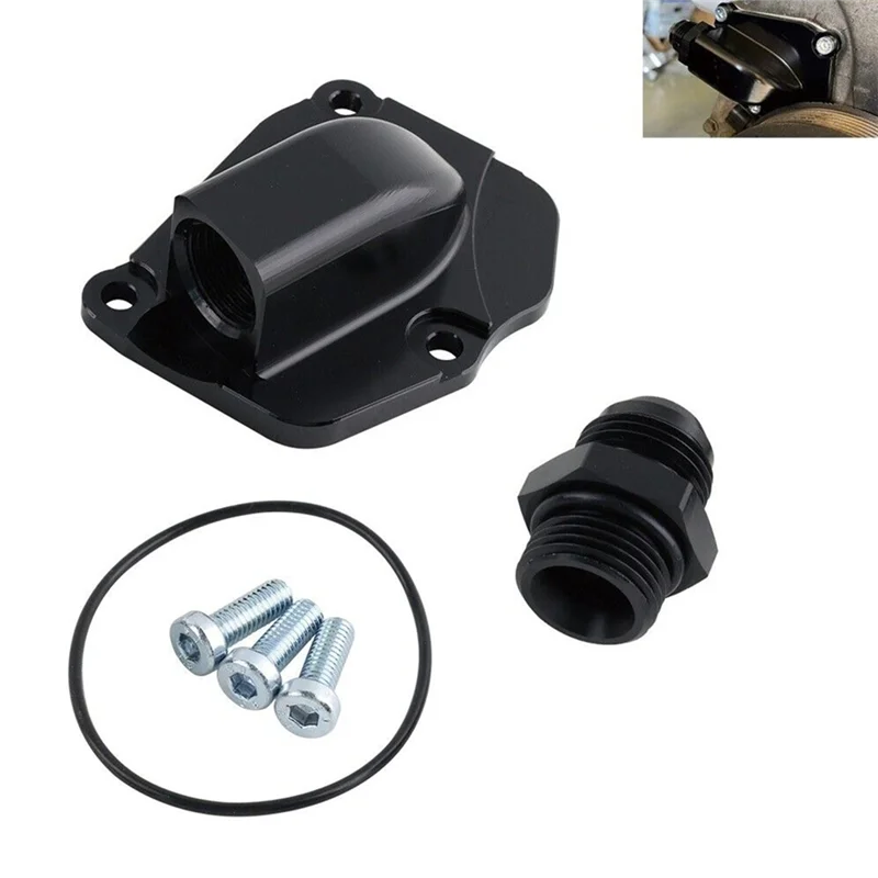 

Oil Return Drain Plate Cover Timing Chain Tensioner Cover Plate Kit For Honda Acura K20 K20A K20Z K24 K24A Engine
