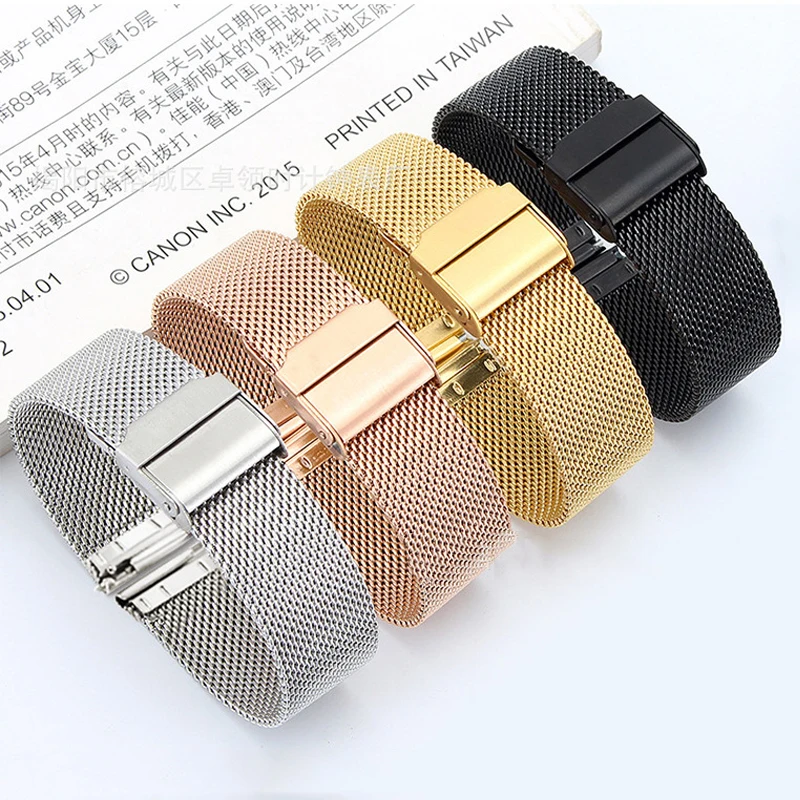 Watch Band For DW  8mm 10mm 12mm 13mm 14mm 15mm 16mm 17mm 18mm 19mm 20mm 21mm 22mm 24mm Stainless Steel band  free shipping