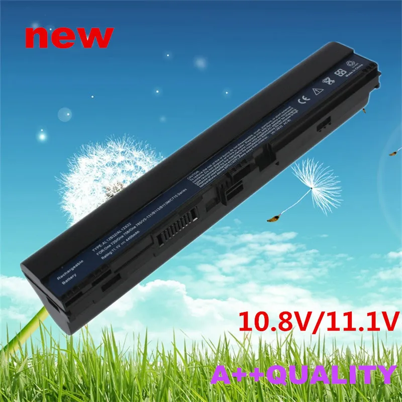 11.1V 6cells  AL12X32 AL12A31 AL12B31 AL12B32 Laptop Battery For Acer Aspire One 725 756 V5-171 B113 B113M