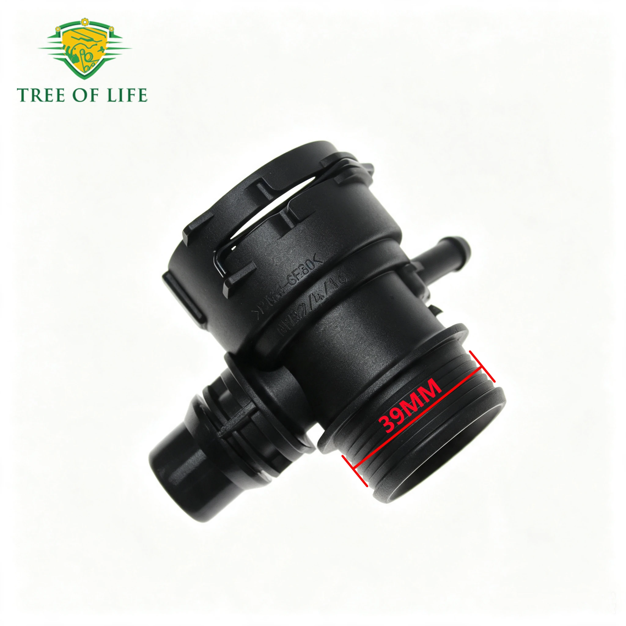 N47 Engine Radiator Hose Connector 7525641 For BMW E90 E82 E91 E92 E93 E88 X1 E84 118d 120d 123d 318d 320d 08-13 17 12 7 797 257