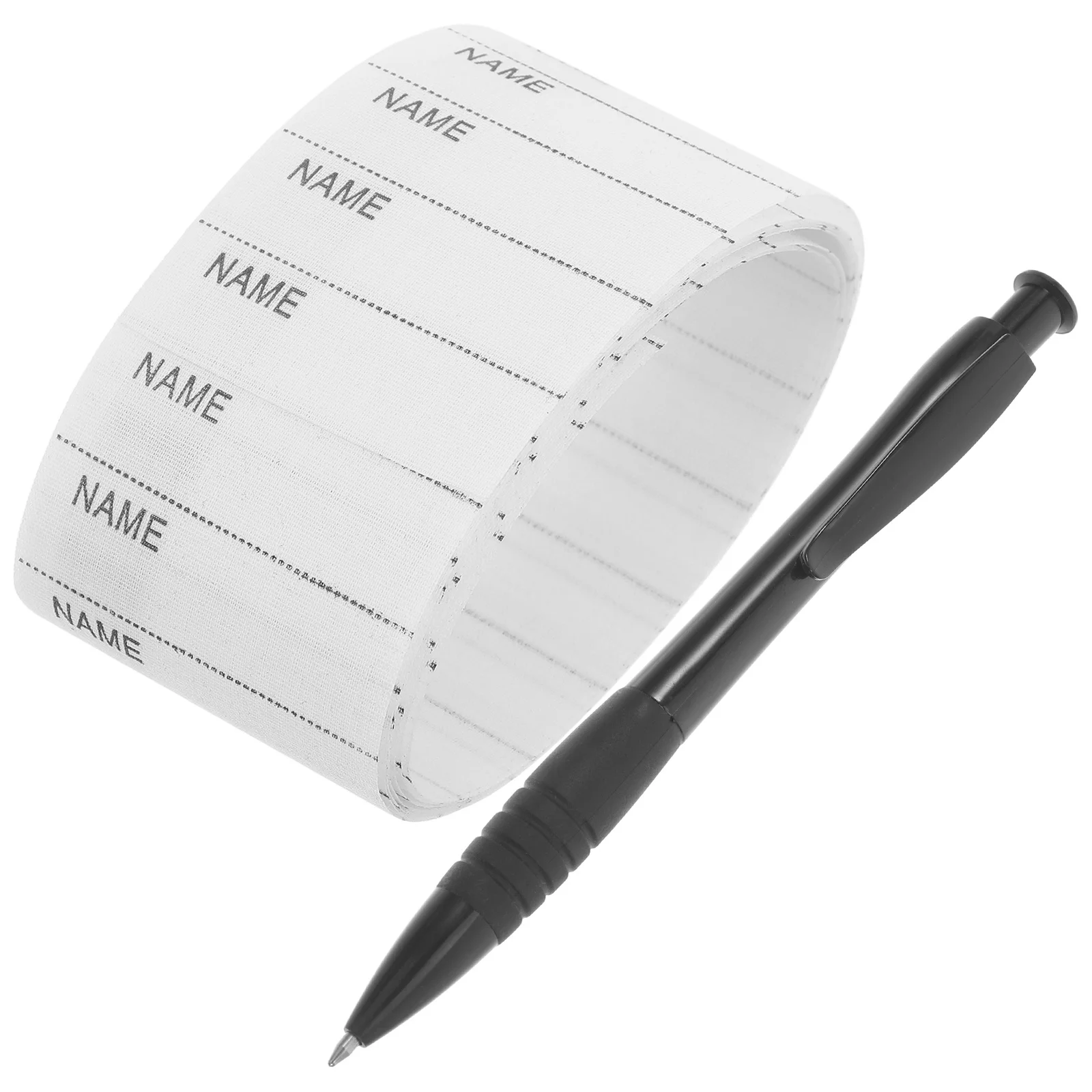

1Set Write-on Kids Clothing Labels for School Uniforms Children's Clothes Washable Self-Stick Fabric Name Tags