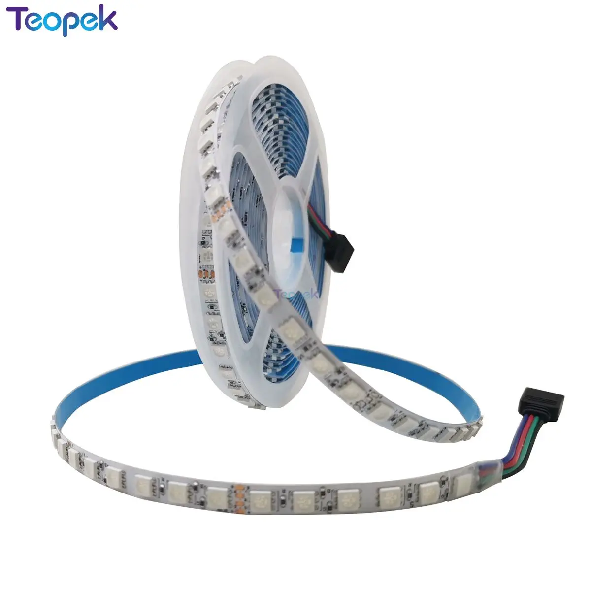 High Quanlity 5050 RGB LED Strip 96 LED/M DC12V/24V Flexible LED Light Tape 8MM PCB For Home Showcase Shop Lighting