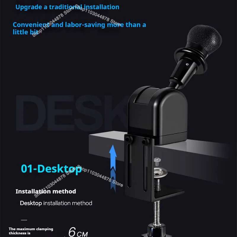 ألعاب PC USB Simracing فرملة اليد صوت تحرير الهواء لـ Logitech G923 G27 G29 Thrustmaster T300 لشاحنة ETS2 الأوروبية/الأمريكية #2