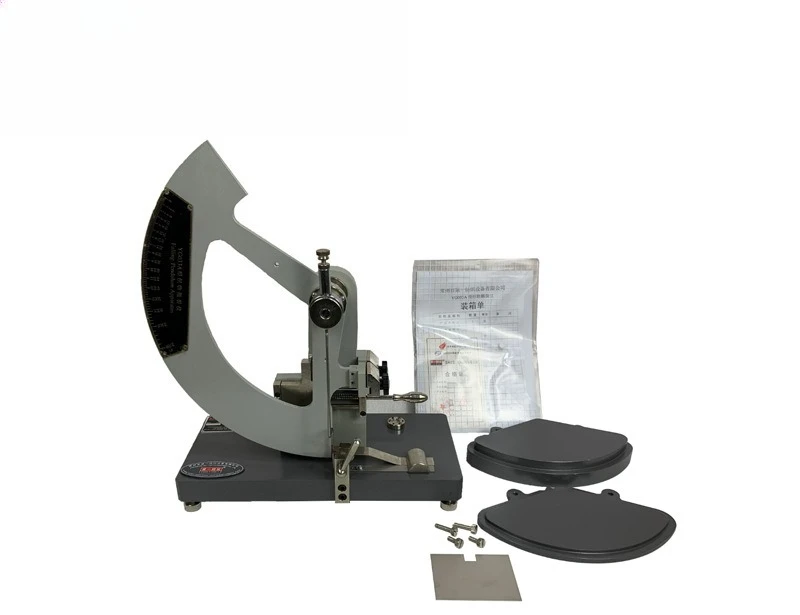 

YG033A Drop Hammer Fabric Tear Tester Textile Tear Strength Machine Denim Tear