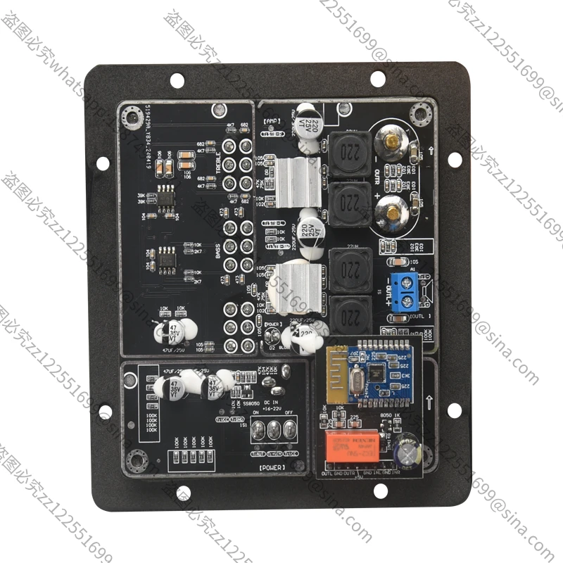 Suitable for Speaker Power Amplifier Board 100W * 2 Stereo Fever Power Amplifier Board 2.0 Digital Analog RCA Bluetooth TPA3116
