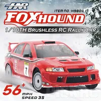 HNR H9804 FOXHOUND Brushless Rally Car 1/10 RC Electric Remote Control Model Off-Road Car 2.4GHz 4WD RTR Adult Kids Toys