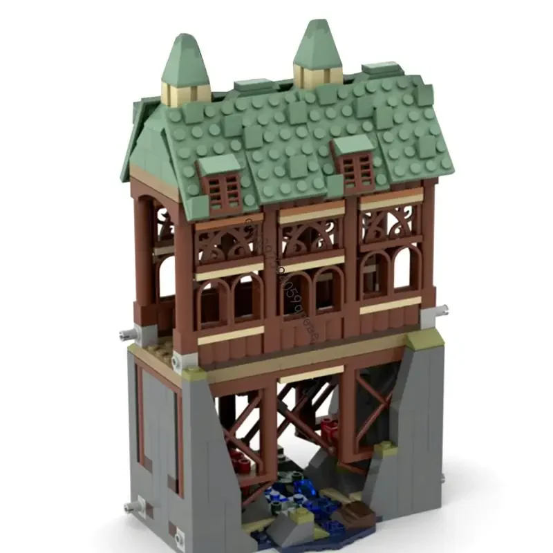 

Новый 489 шт., хит продаж, знаменитый волшебный фильм Moc, деревянная модель моста, головоломка на заказ, сделай сам, креативные идеи, детская игрушка, подарок на день рождения, Рождество