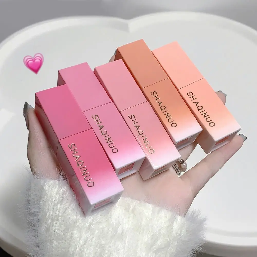 New Glow Lip Tint Water Glow Lip Tint Moisturizing Long Lasting Mirror Lipstick Hydrating 5 Colors Lip Gloss Women Girls