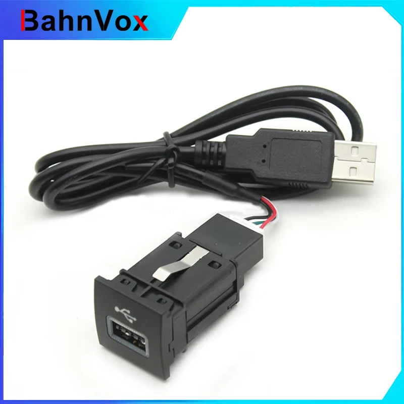For VW Golf 6 Jetta MK5 EOS Scirocco Touran Car Quick Charger Audio Radio U-disk Flash QC3.0 USB Input Adapter Socket