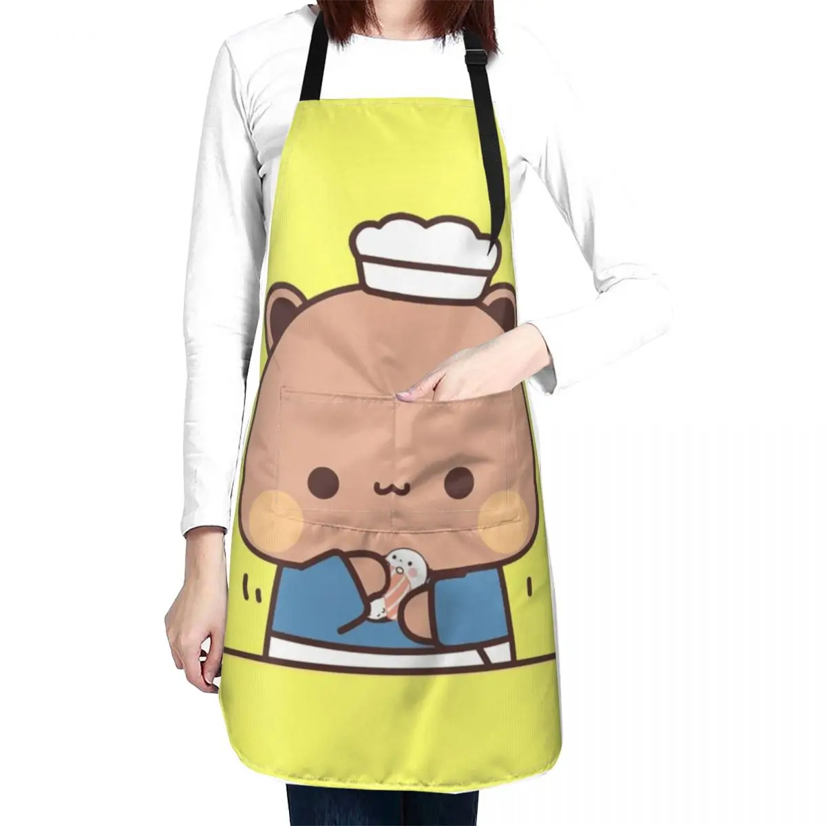 Chef Dudu Is Making Sushi Apron Kitchen For Women Kitchens Woman women's kitchens Apron