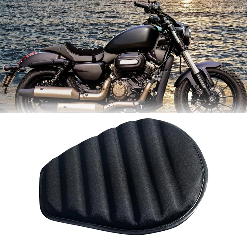 

Motorcycle Gel Seat Cushion 3D Honeycomb Structure Shock Absorption Breathable Gel Seat Cushion Motorcycle Riding Equipment