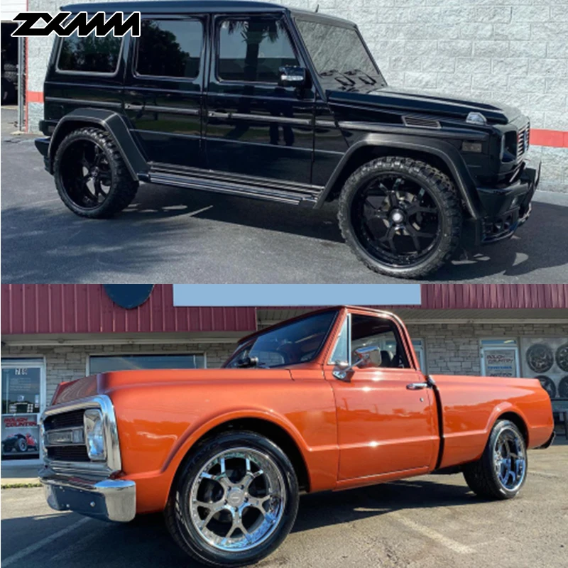 عجلات ZMXX للطرق الوعرة تنطبق على جنوط عجلات المصنوعة من سبائك المصقولة المصنوعة من سبائك الألومنيوم لمرسيدس E/C/EQS/C8/GLB/GLC/GLE/GLSaluminum