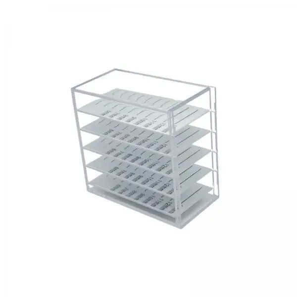 False Eyelash Organizer Acrylic Five Layer Drawer Display Case for Eyelash Storage Business Supplies and Makeup Accessories