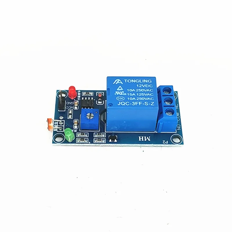 12V Photosensitive Resistance Relay Module Optical Control Switch Light Seeking Module Light Detection