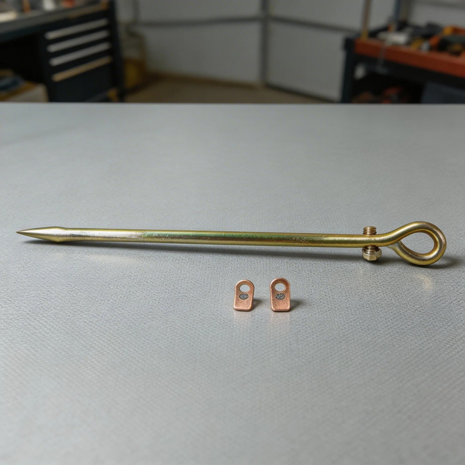 20A Lugs Suitable For 1.5-6 Mm Generator Grounding Rod Static Protection Engineering Solid Steel Construction PVC Insulated Wire