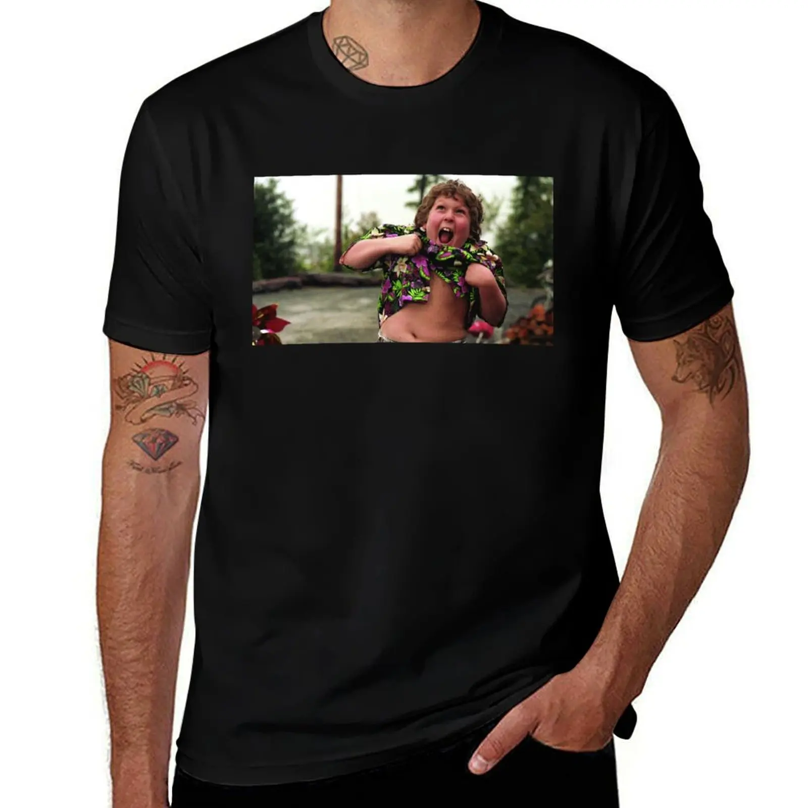 The Goonies Truffle Shuffle T-Shirt Trendy Casual Short Sleeve Shirt