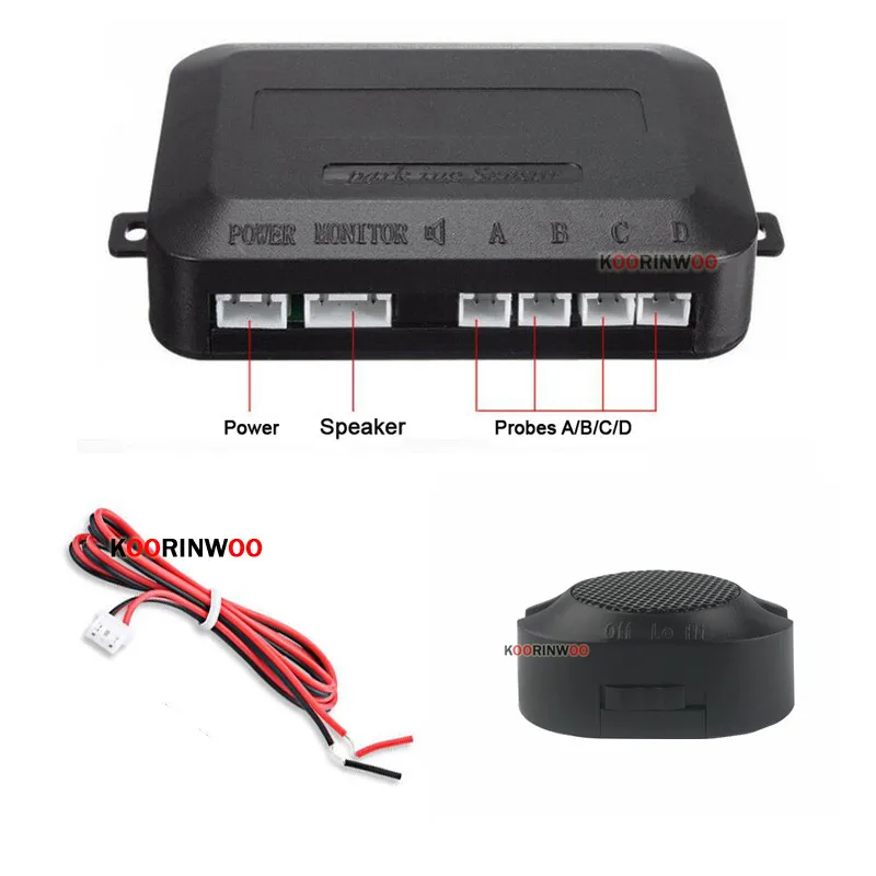 Parking Sensors Kit For Car Back Radar 4 Blind Spot Warning Detection Automotive Smart Park System Parktronic Electronic Devices