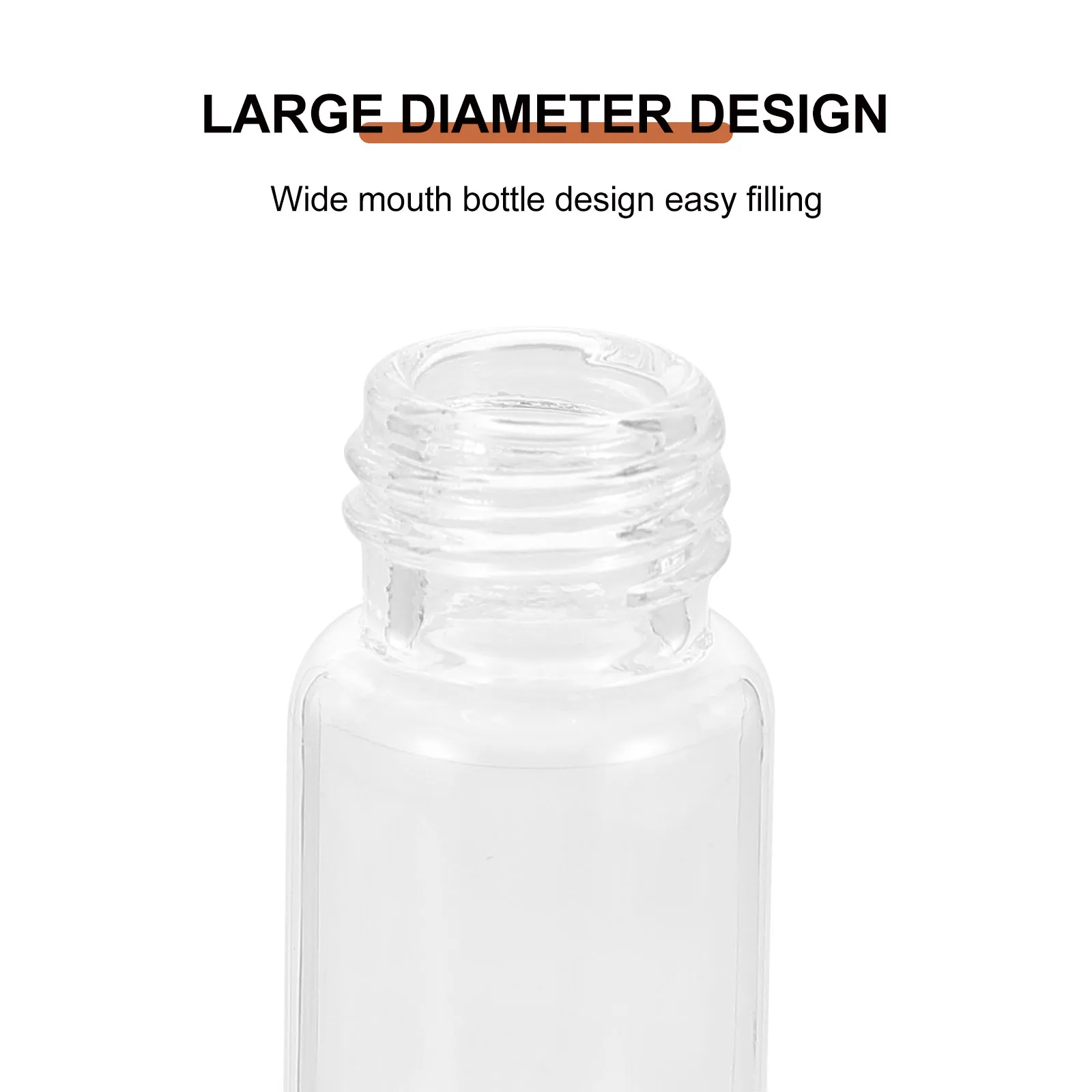 

100 Pcs Glass Sample Bottles Empty Reagent Laboratory Liquid Sampling Screw Mouth