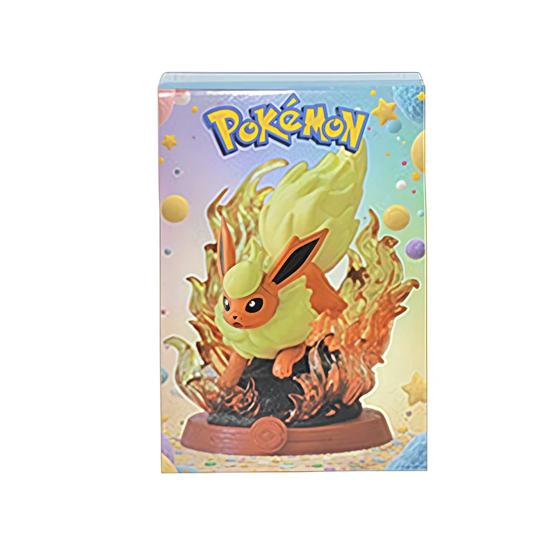 Pokemon Eeveelution Espeon Sylveon Glaceon Leafeon Vaporeon Umbreon Flareon Anime Figuur Model Blind Box Speelgoed Verjaardagscadeautjes