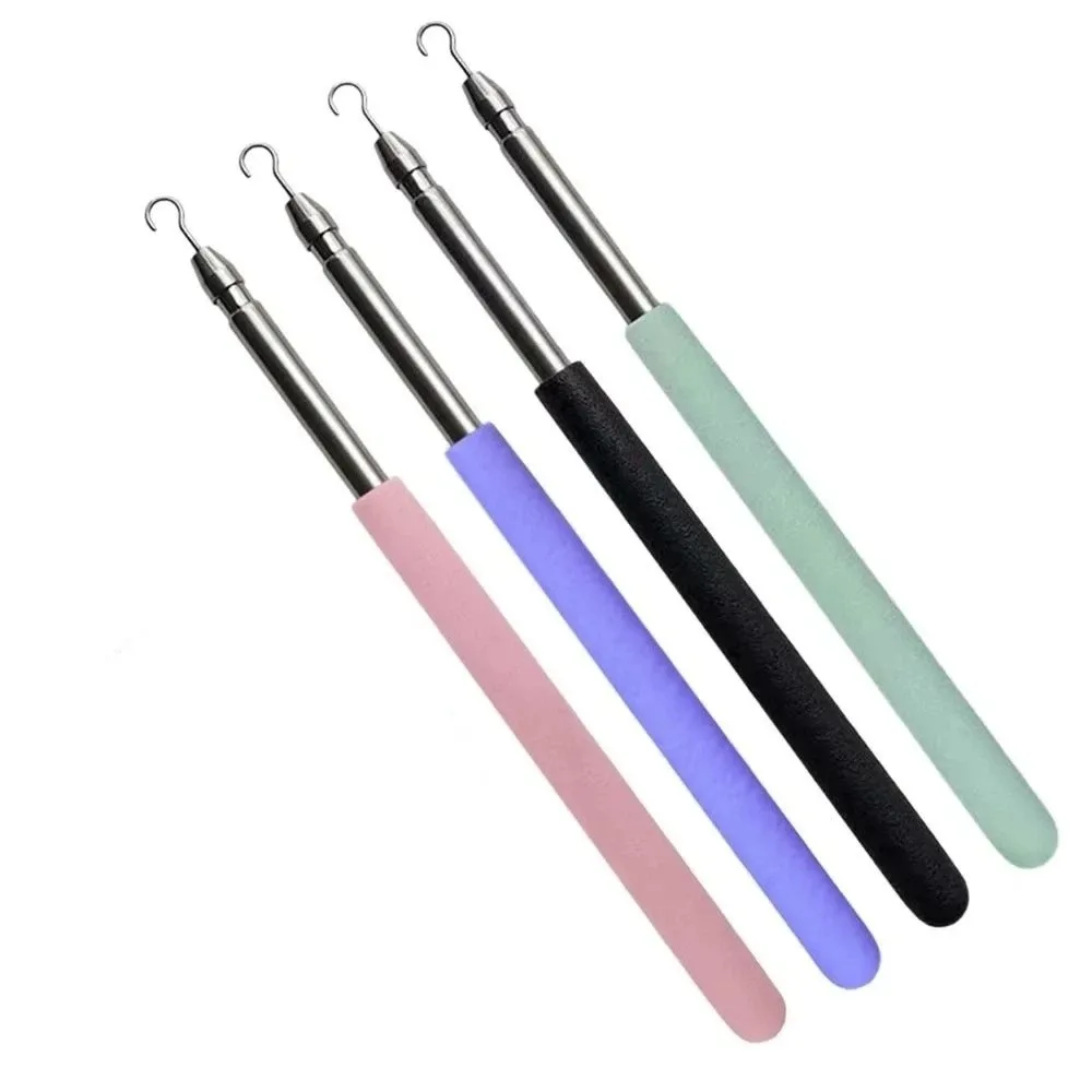 Stainless Help Wear Bracelet Tool Labor-saving Small Assist Bracelet Fastener Helper Retractable Solid Color
