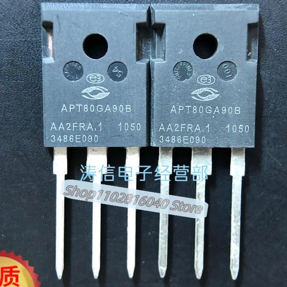 

10PCS/Lot APT80GA90B TO-247 900V IGBT Best Quality Imported Original