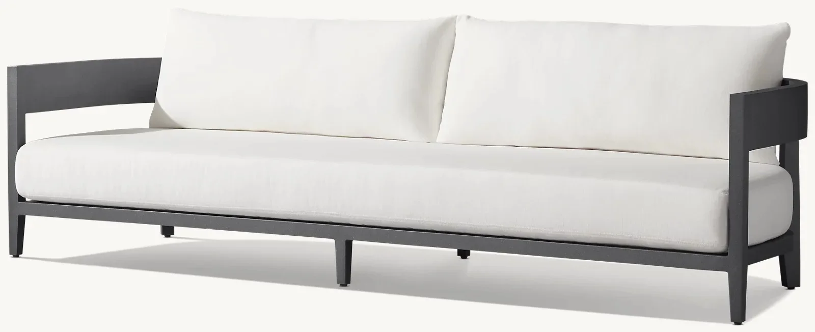 Luxus Modern Daybed Aluminium Sofa Gartenmöbel ordic Style Grace ful Curves Sofa